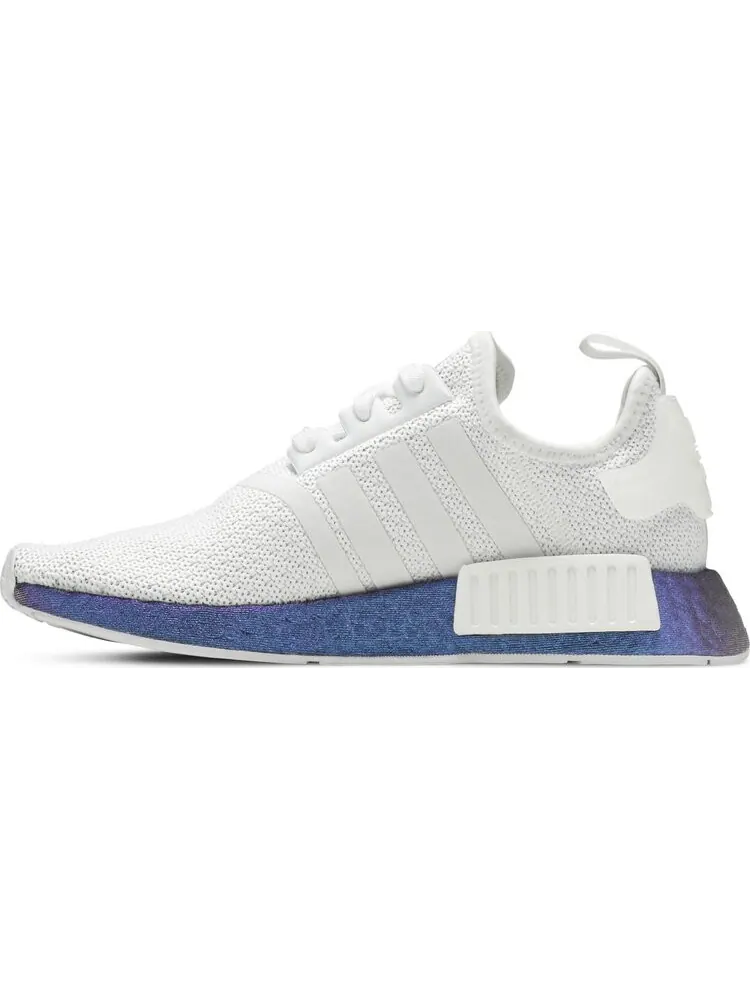 Кроссовки Adidas NMD_R1 'Metallic Blue Boost' — изображение 3 из 8, серый