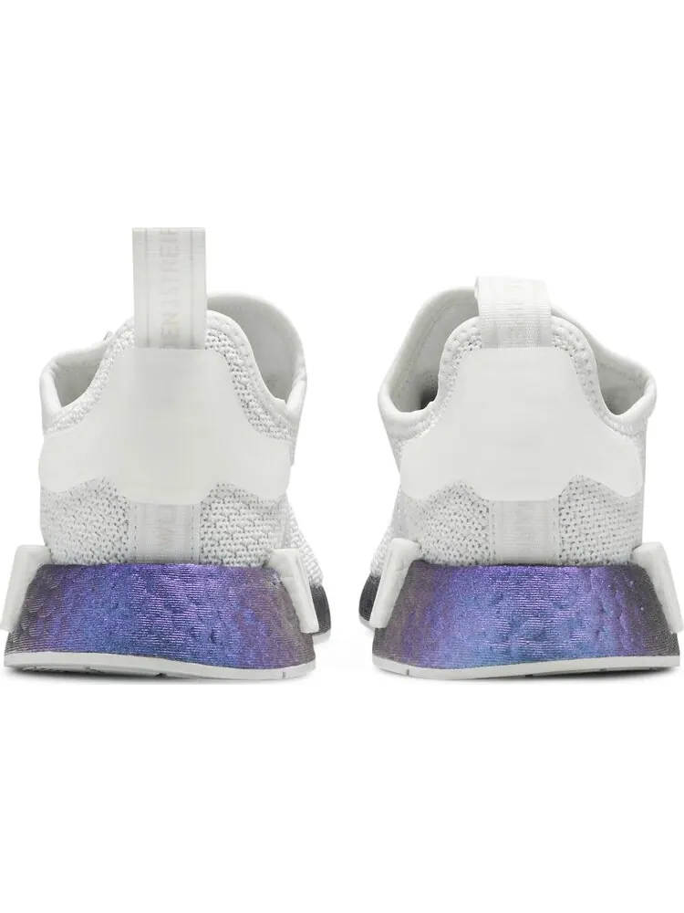 Кроссовки Adidas NMD_R1 'Metallic Blue Boost' — изображение 6 из 8, серый