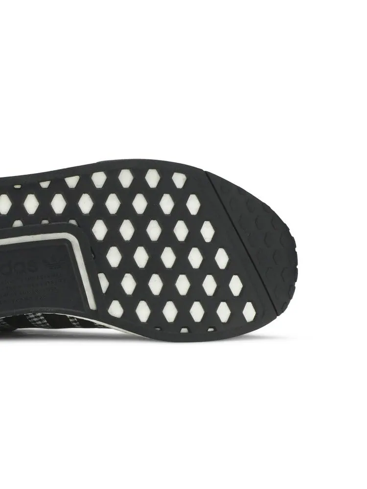 Кроссовки adidas NMD_R1 'Black White' — изображение 6 из 9, черный/белый/черный