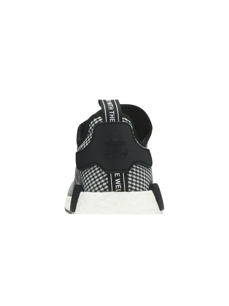 Кроссовки adidas NMD_R1 'Black White' — изображение 8 из 9, черный/белый/черный