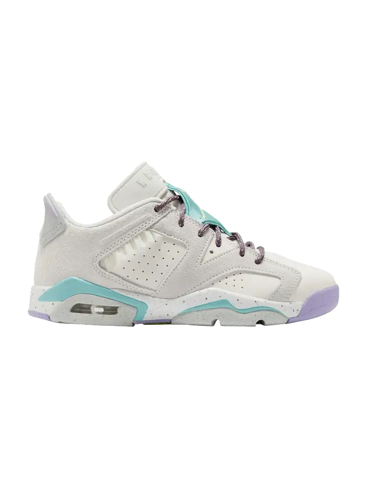 Кроссовки Air Jordan Air Jordan 6 Retro Low GS 'Let's Play' — изображение 1 из 1, зеленый