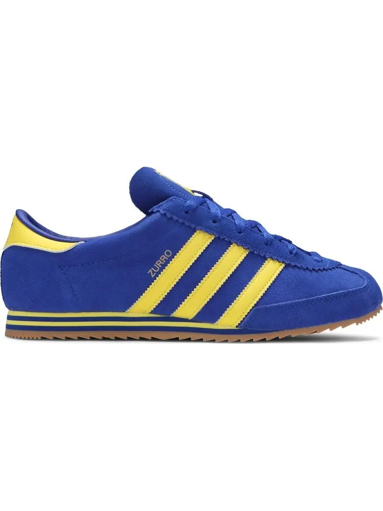 Кроссовки Adidas Zurro SPZL 'Bold Blue Yellow' — изображение 1 из 8, синий