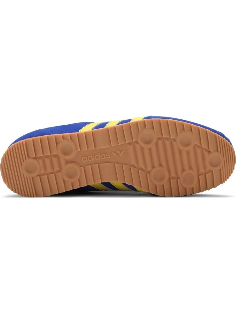 Кроссовки Adidas Zurro SPZL 'Bold Blue Yellow' — изображение 4 из 8, синий