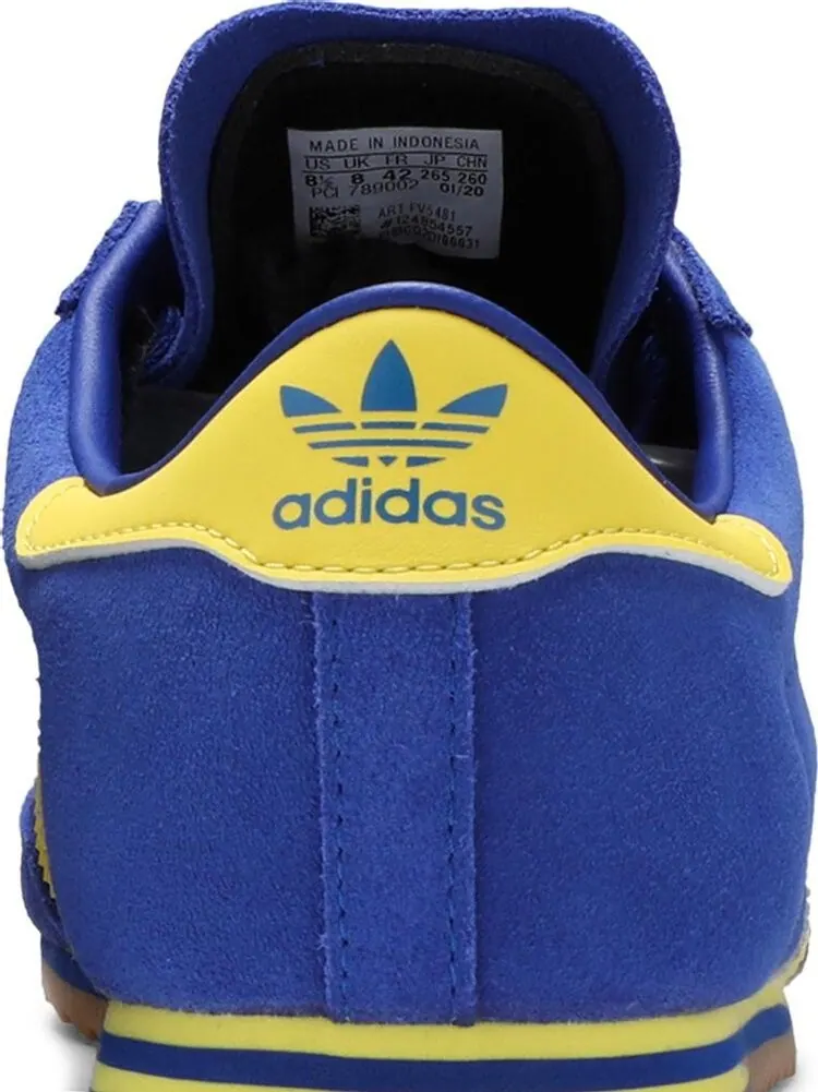 Кроссовки Adidas Zurro SPZL 'Bold Blue Yellow' — изображение 7 из 8, синий