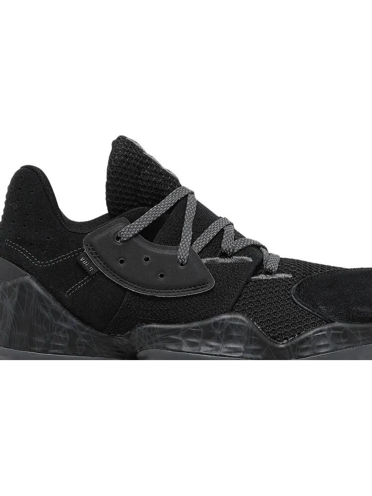 Кроссовки Adidas Harden Vol.4 GCA 'Lights Out' — изображение 2 из 8, черный
