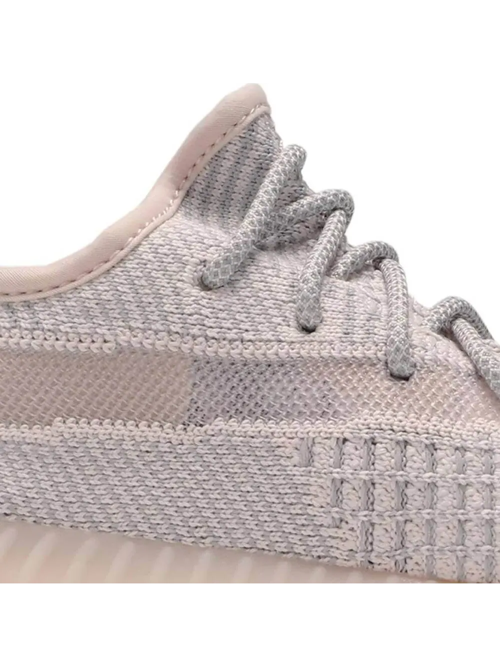 Кроссовки Adidas Yeezy Boost 350 V2 Synth Non-Reflective — изображение 6 из 8, розовый