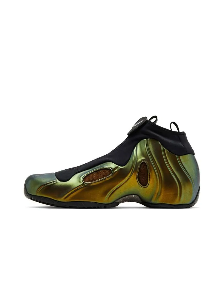 Кроссовки Nike Air Flightposite Metallic Gold2024 — изображение 3 из 6, металлик золотистый