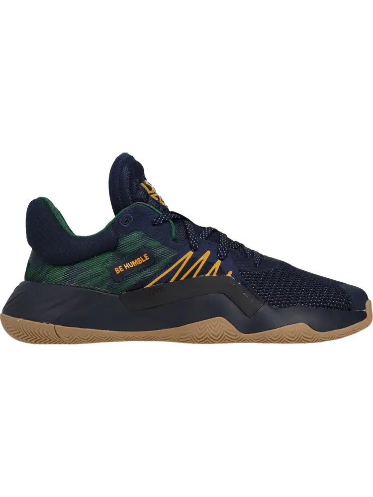 Кроссовки Adidas D.O.N. Issue #1 GCA 'Navy Green Yellow' — изображение 1 из 1, синий