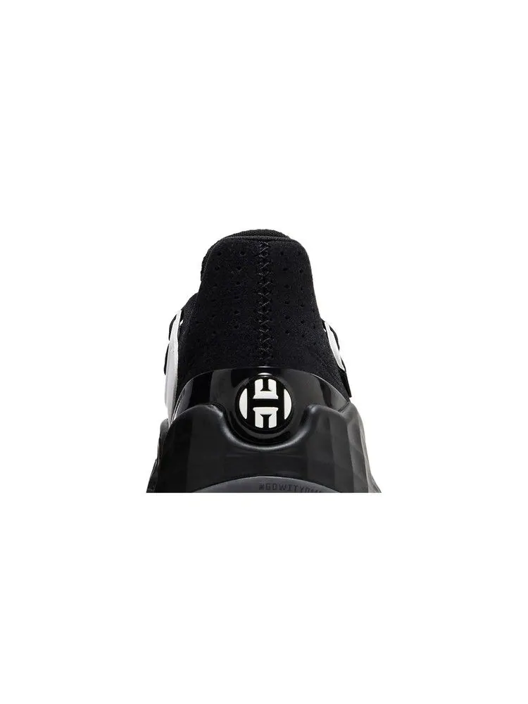 Кроссовки adidas Harden Vol. 4 'Black White' — изображение 8 из 9, черный/белый/черный