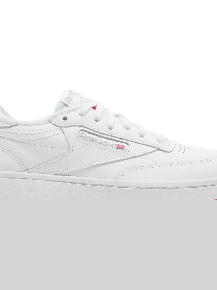 Кроссовки wmns club c double 'white gum' Reebok — изображение 2 из 8, белый