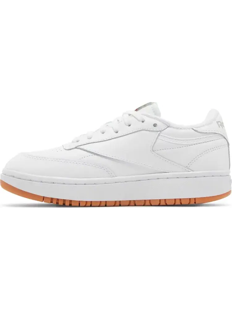 Кроссовки wmns club c double 'white gum' Reebok — изображение 3 из 8, белый