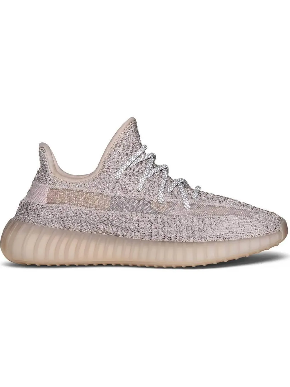 Кроссовки Yeezy Boost 350 V2 Synth Reflective — изображение 2 из 8, розовый