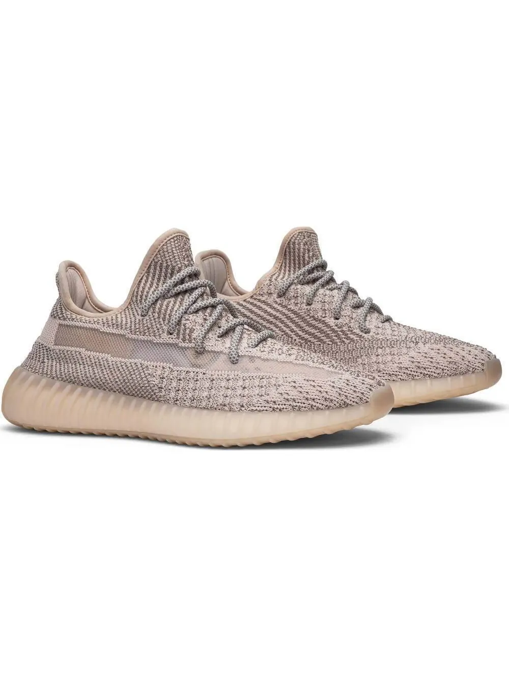 Кроссовки Yeezy Boost 350 V2 Synth Reflective — изображение 5 из 8, розовый