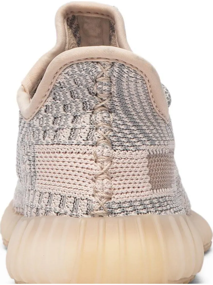 Кроссовки Adidas Yeezy Boost 350 V2 Kids 'Synth' — изображение 7 из 8, розовый