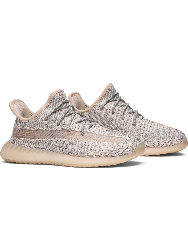 Кроссовки Adidas Yeezy Boost 350 V2 Kids 'Synth' — изображение 8 из 8, розовый