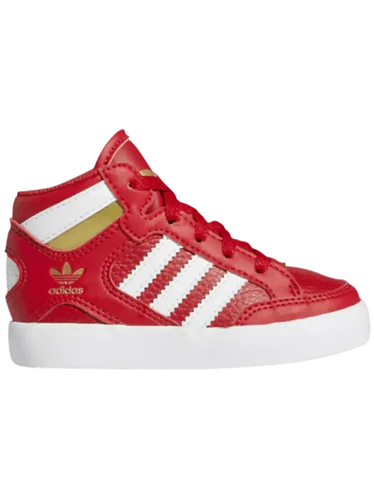 Кроссовки adidas Hard Court High Infant 'Scarlet Gold Metallic' — изображение 1 из 1, красный