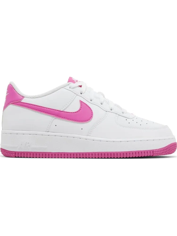 Кроссовки Air Force 1 GS 'White Laser Fuchsia' — изображение 1 из 4, белый