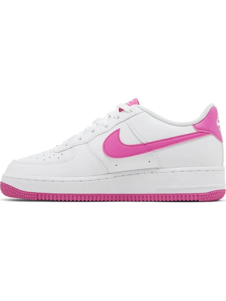 Кроссовки Air Force 1 GS 'White Laser Fuchsia' — изображение 3 из 4, белый
