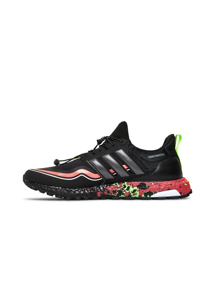 Кроссовки adidas UltraBoost Winter.Rdy DNA 'Black Signal Pink' — изображение 4 из 9, черный/черный/розовый