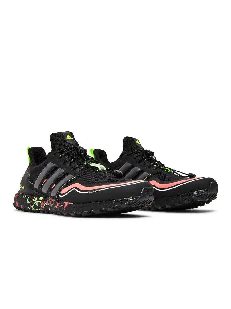 Кроссовки adidas UltraBoost Winter.Rdy DNA 'Black Signal Pink' — изображение 9 из 9, черный/черный/розовый