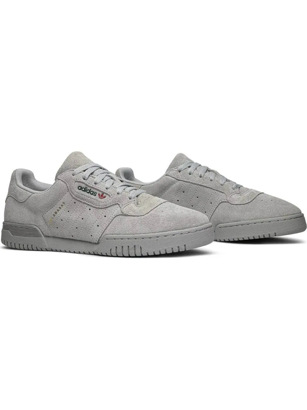 Кроссовки Yeezy PowerPhase Quiet Grey — изображение 4 из 8, серый