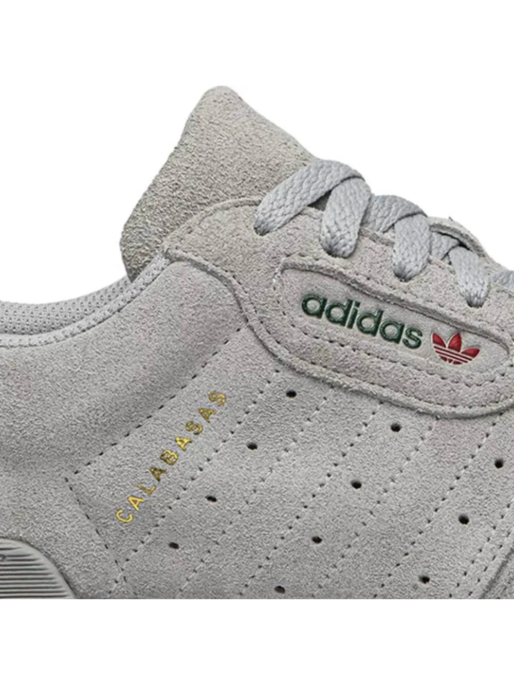 Кроссовки Yeezy PowerPhase Quiet Grey — изображение 6 из 8, серый