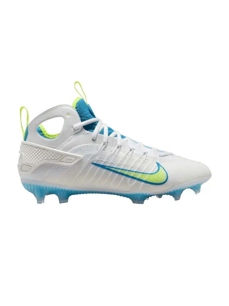 Кроссовки Huarache 9 Elite Mid LAX SE 'Vivid Blue Volt' — изображение 1 из 1, синий