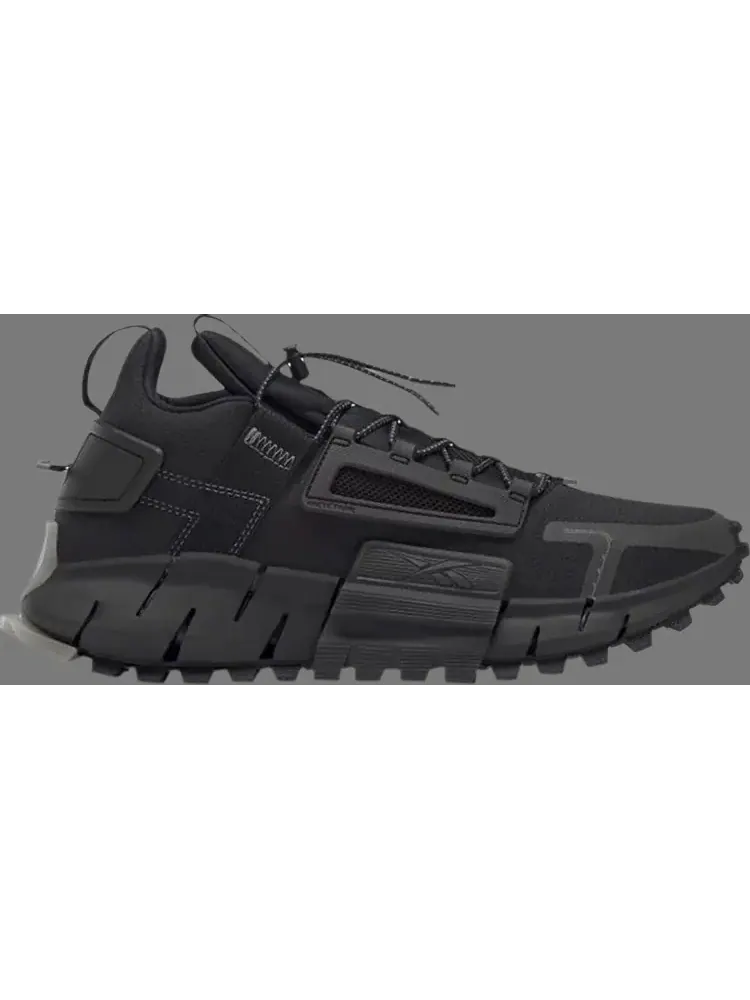 Кроссовки zig kinetica edge 'black grey' Reebok — изображение 1 из 1, черный