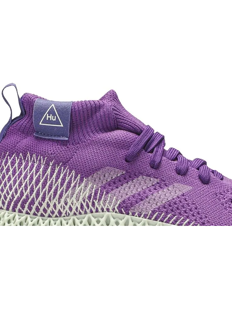 Кроссовки Adidas Pharrell Williams x 4D Runner 'Active Purple' — изображение 2 из 8, фиолетовый