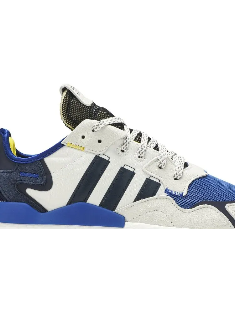 Кроссовки Adidas Ninja x Nite Jogger 'Time In' — изображение 2 из 8, синий