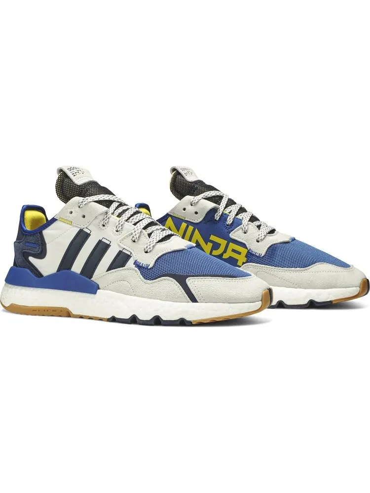 Кроссовки Adidas Ninja x Nite Jogger 'Time In' — изображение 8 из 8, синий