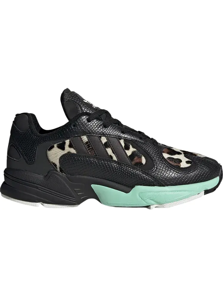 Кроссовки Adidas Yung-1 'Night Jungle - Teal' — изображение 1 из 1, бирюзовый