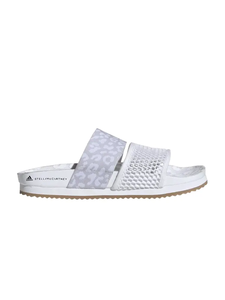 Шлепанцы Stella McCartney x Wmns Stella-Lette Slides 'Leopard Print - White'