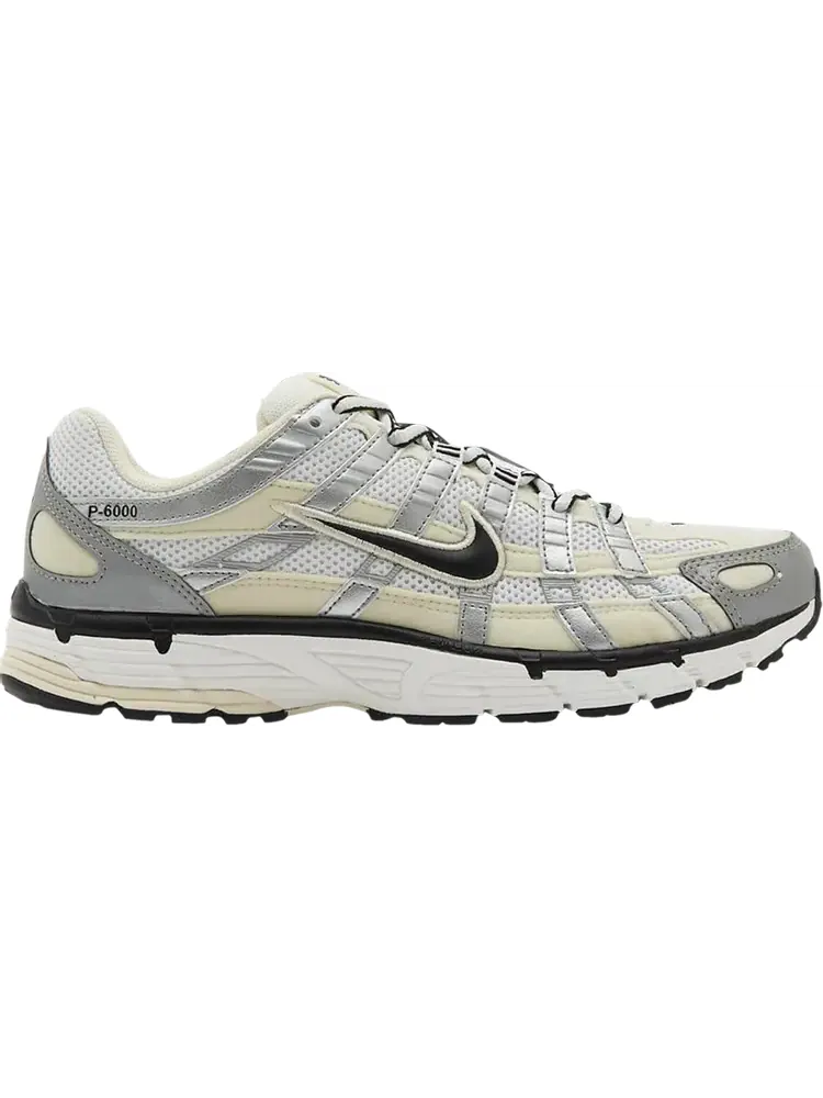 Кроссовки Wmns P-6000 'Coconut Milk Metallic Silver' — изображение 1 из 1, бежевый