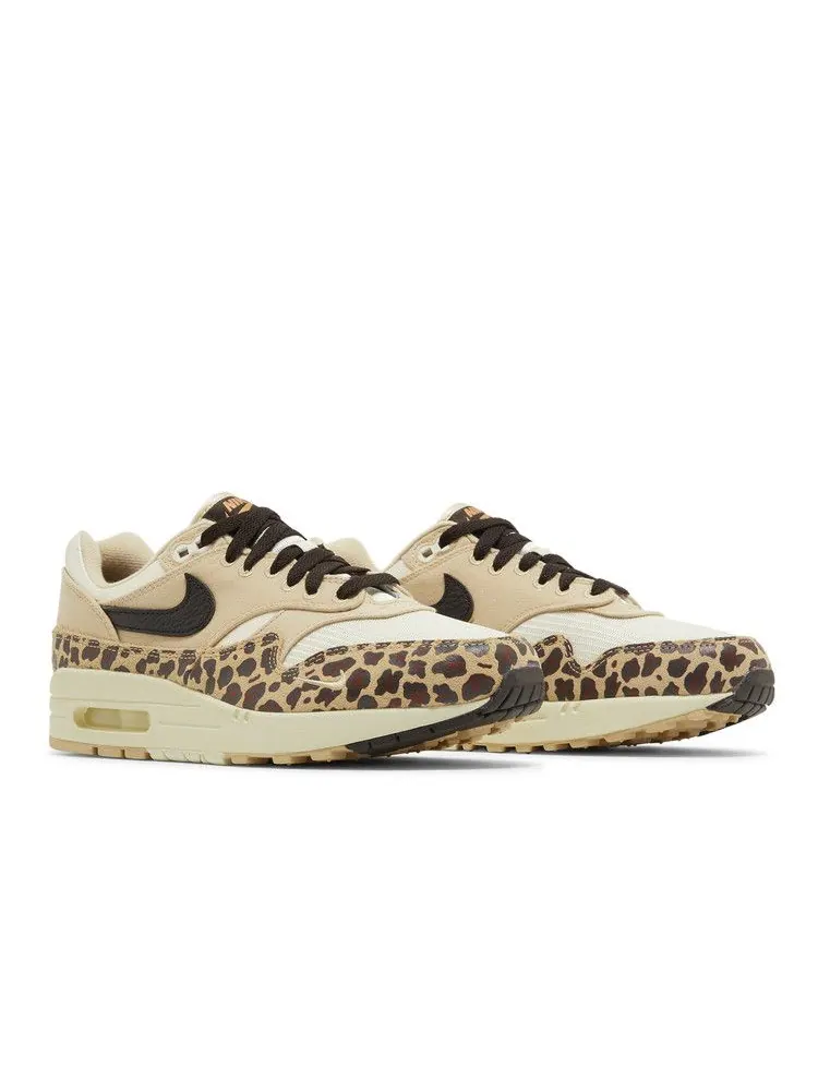 Кроссовки Nike Wmns Air Max 1 '87 'Leopard Print' — изображение 9 из 9, коричневый