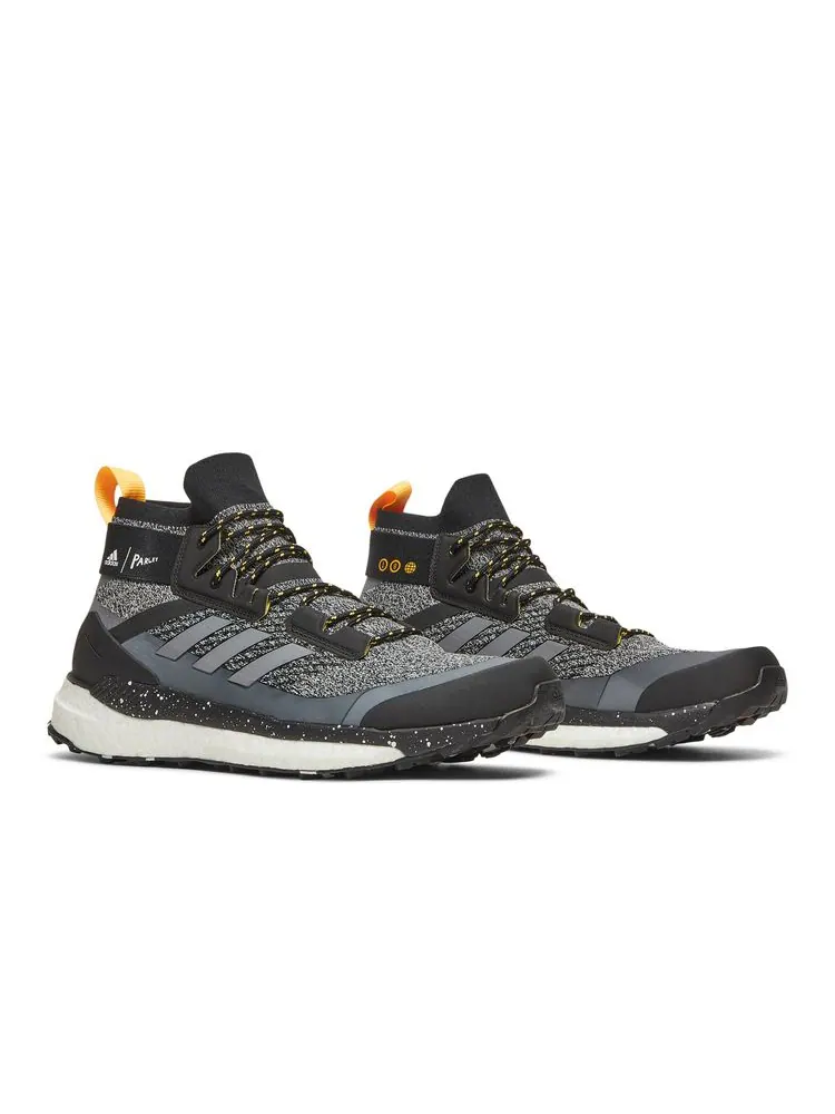Кроссовки Parley x Terrex Free Hiker 'Black White Speckled' — изображение 8 из 8, черный белый