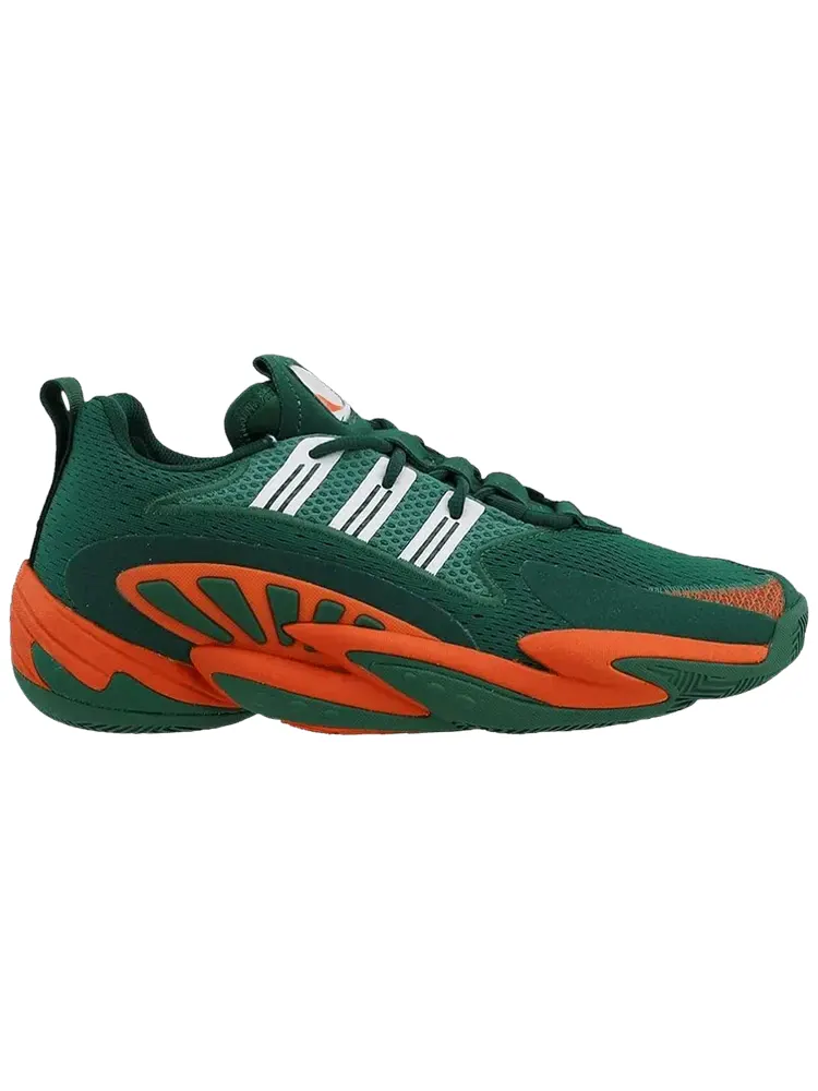 Кроссовки adidas Crazy BYW 2.0 'Miami Hurricanes' PE — изображение 1 из 1, зеленый