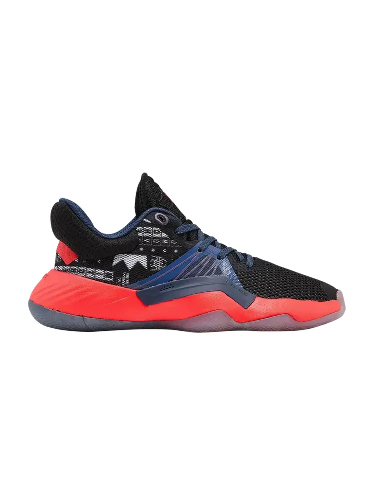 Кроссовки Adidas D.O.N. Issue #1 Little Kids — изображение 1 из 1, черный