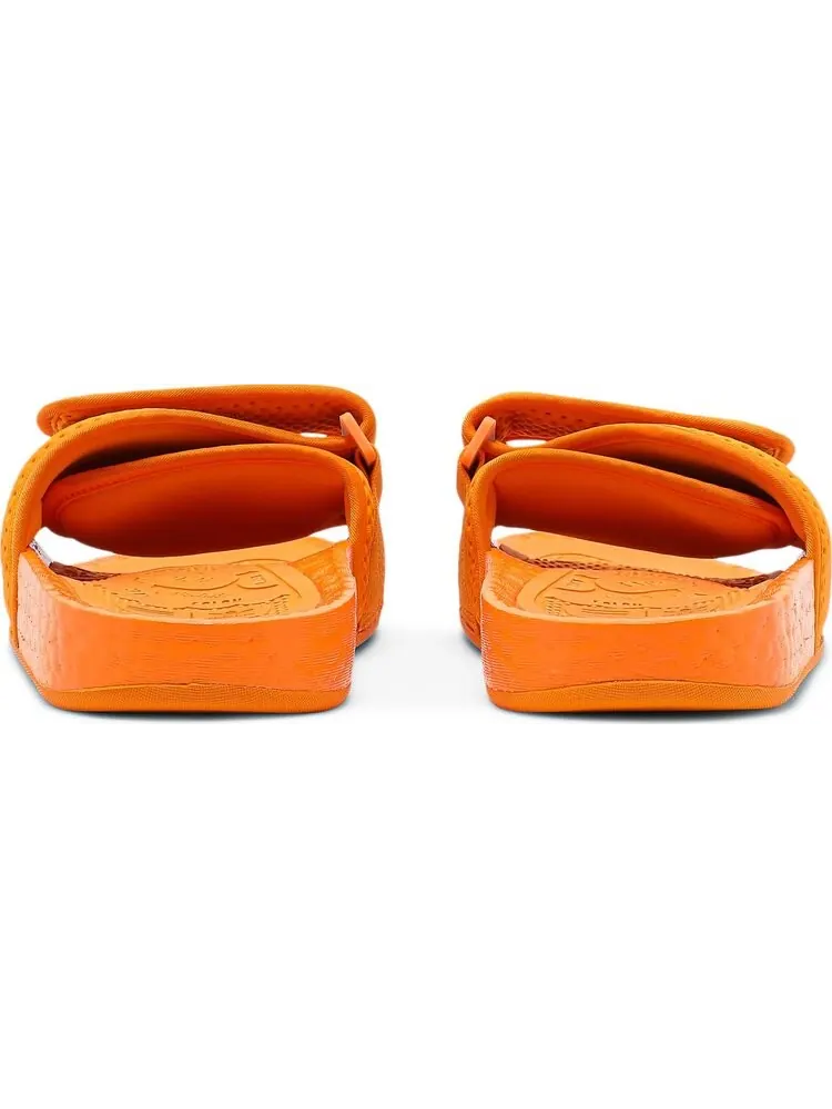 Сандалии Adidas Pharrell x Boost Slides 'Bright Orange' — изображение 6 из 8, оранжевый