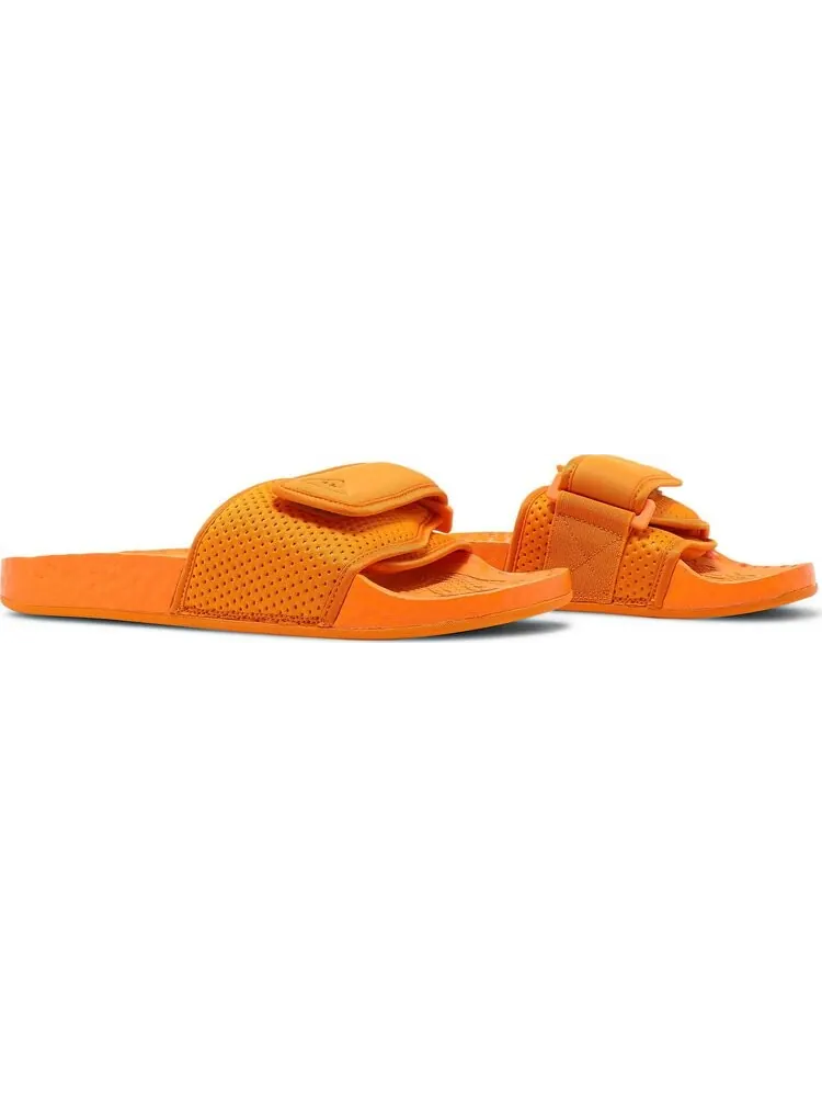 Сандалии Adidas Pharrell x Boost Slides 'Bright Orange' — изображение 8 из 8, оранжевый