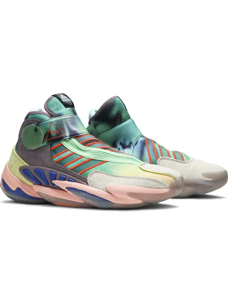 Кроссовки Adidas Pharrell Williams x 0 To 60 STMT 'Reflexology' — изображение 8 из 8, мульти