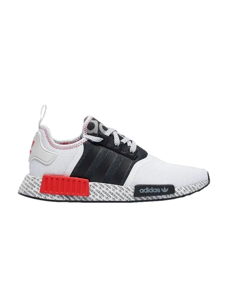 Кроссовки adidas NMD_R1 'Print Boost - White Black Red' — изображение 1 из 1, белый/черный/красный