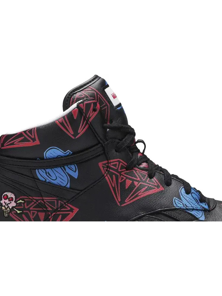 Кроссовки bbc ice cream x bb4600 hi 'diamonds and dollars' Reebok — изображение 2 из 8, черный