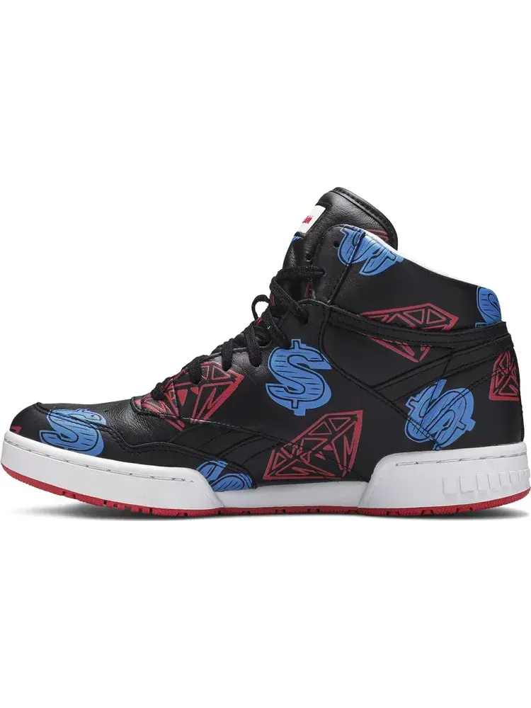 Кроссовки bbc ice cream x bb4600 hi 'diamonds and dollars' Reebok — изображение 3 из 8, черный