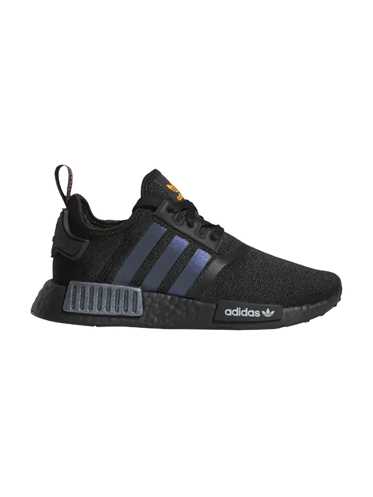 Кроссовки adidas NMD_R1 J 'Iridescent' — изображение 1 из 1, черный/синий/черный