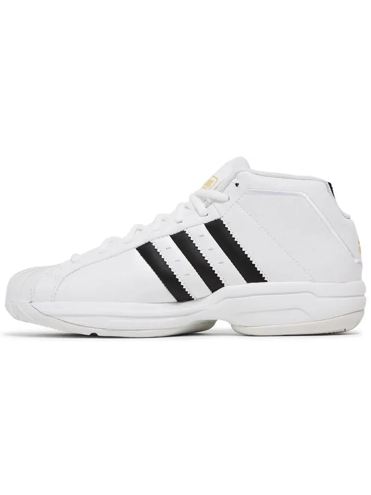 Кроссовки adidas Pro Model 2G 'Cloud White' — изображение 3 из 8, белый