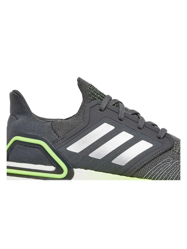 Кроссовки adidas UltraBoost 20 'Grey Signal Green' — изображение 3 из 9