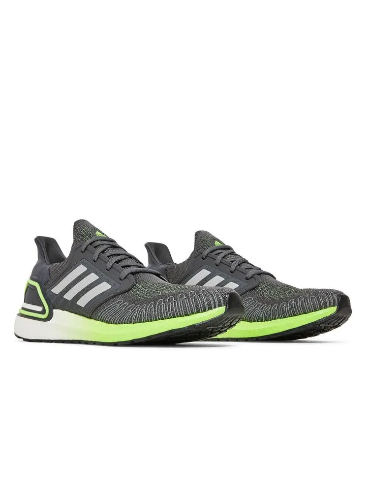 Кроссовки adidas UltraBoost 20 'Grey Signal Green' — изображение 9 из 9