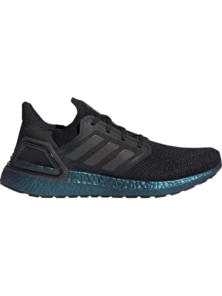 Кроссовки Adidas UltraBoost 20 'Black Signal Cyan' — изображение 1 из 1, черный