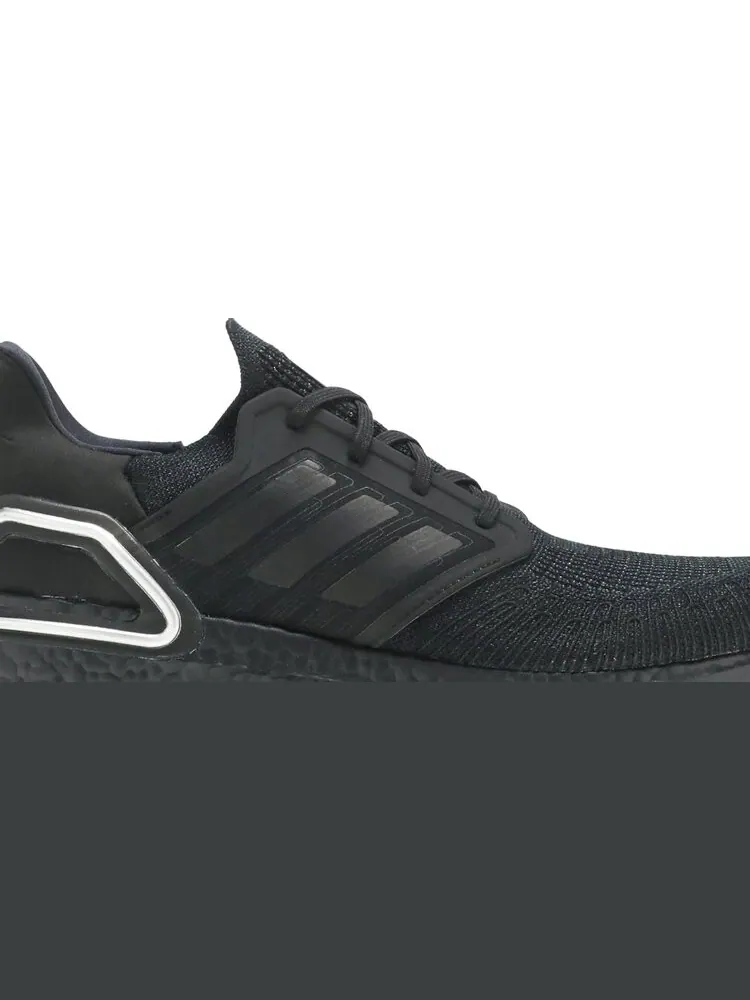 Кроссовки Adidas UltraBoost 20 — изображение 2 из 8, черный/белый